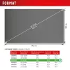 Displex PRIVACY SAFE nuimamas dvipusis privatumo filtras, skirtas 24 colių (16:9) staliniam monitoriui