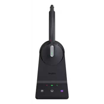 Belaidė mono ausinė Yealink WH64 Teams – Bluetooth, supraauralinė, 20–20000 Hz, 150 m diapazonas, juoda