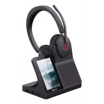Yealink WH68 Workstation ausinės, laidinės ir belaidės, 20 – 20000 Hz, skambučiai/muzika, 155 g, juodos