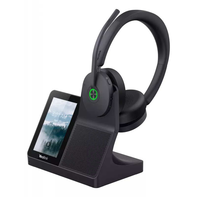 Yealink WH68 Workstation ausinės, laidinės ir belaidės, 20 – 20000 Hz, skambučiai/muzika, 155 g, juodos