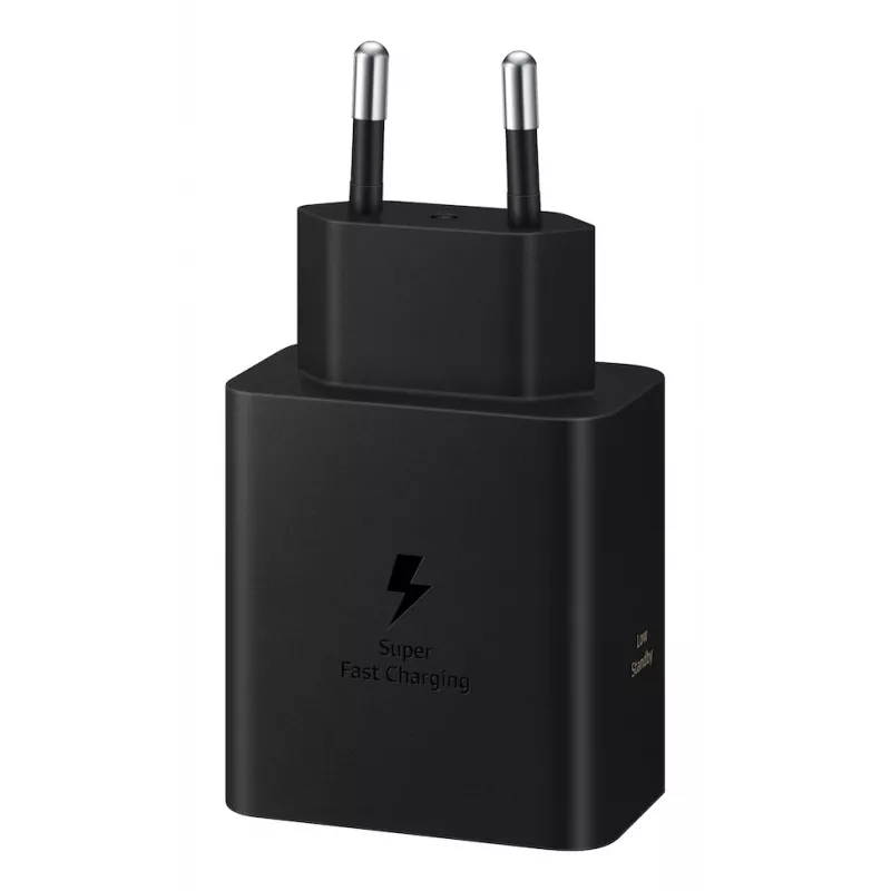 Samsung EP-T6010NBEGWW 60 W kroviklis nešiojamam kompiuteriui, išmaniajam telefonui, planšetei, juodas, AC greitasis krovimas, vidaus naudojimui