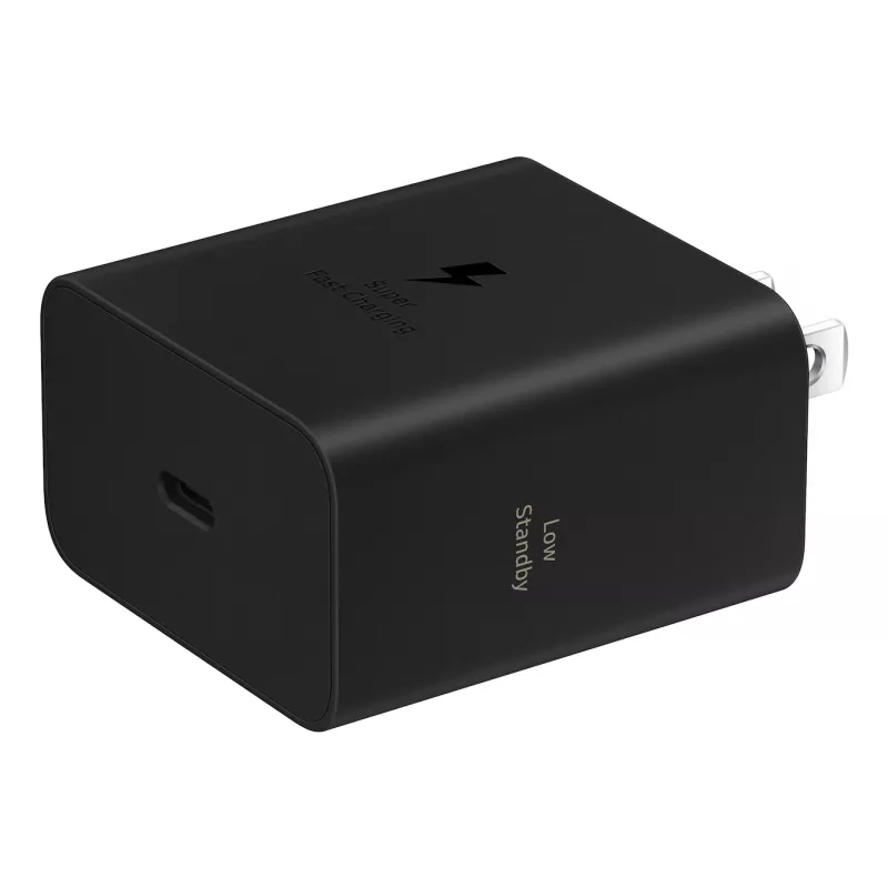 Samsung EP-T6010NBEGWW 60 W kroviklis nešiojamam kompiuteriui, išmaniajam telefonui, planšetei, juodas, AC greitasis krovimas, vidaus naudojimui