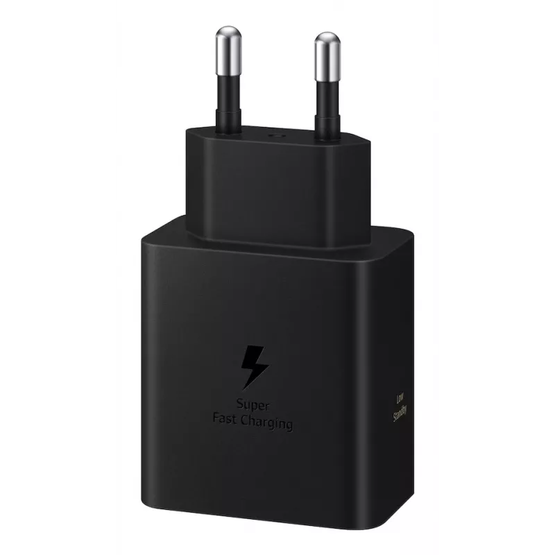 Samsung EP-T6010NBEGWW 60 W kroviklis nešiojamam kompiuteriui, išmaniajam telefonui, planšetei, juodas, AC greitasis krovimas, vidaus naudojimui