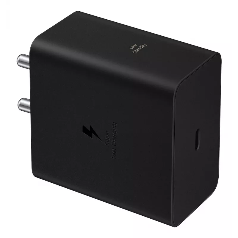 Samsung EP-T6010NBEGWW 60 W kroviklis nešiojamam kompiuteriui, išmaniajam telefonui, planšetei, juodas, AC greitasis krovimas, vidaus naudojimui