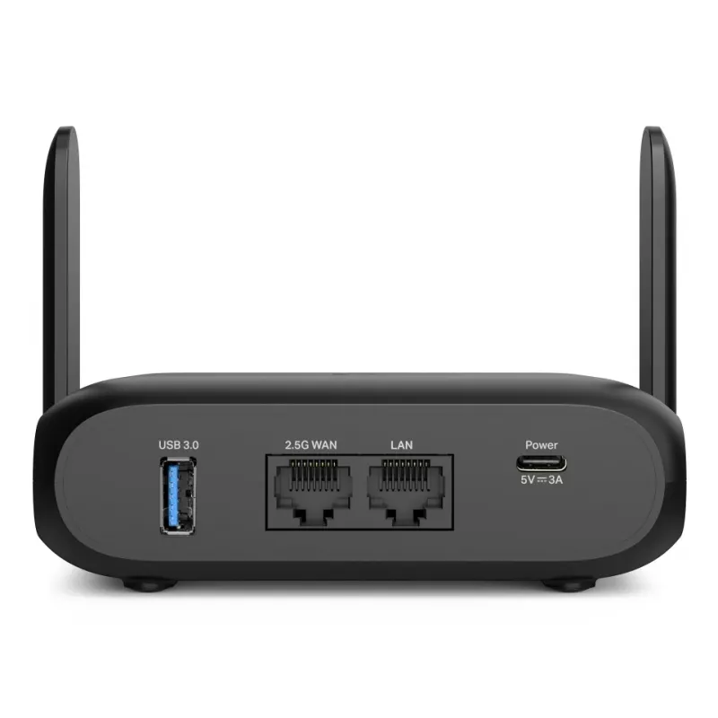 TP-Link BE3600 belaidis maršrutizatorius Wi-Fi 7, 2.5 Gigabit Ethernet, dviejų juostų (2,4 GHz / 5 GHz), juodas