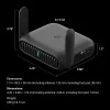 TP-Link BE3600 belaidis maršrutizatorius Wi-Fi 7, 2.5 Gigabit Ethernet, dviejų juostų (2,4 GHz / 5 GHz), juodas