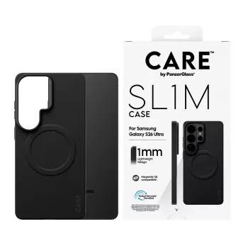 PanzerGlass CARE SL1M Dėklas Samsung Galaxy S26 Ultra, Juodas
