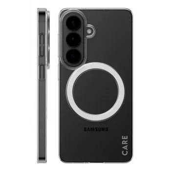 PanzerGlass CARE™ SL1M Skaidrus Dėklas su Qi Samsung Galaxy S26, tinka iki 16 cm (6,3 col.) ekranui