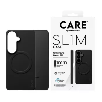 PanzerGlass CARE SL1M apsauginis dėklas Samsung Galaxy S26, juodas