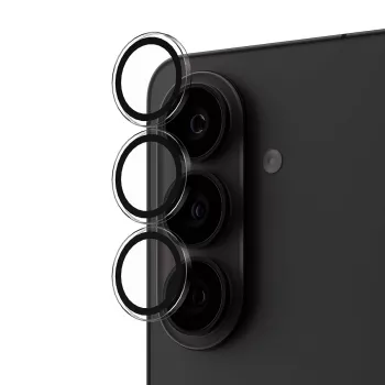 Apsauginis kameros lęšio stikliukas PanzerGlass Hoops permatomas, skirtas Samsung Galaxy S26 / S26+ (PG88885)