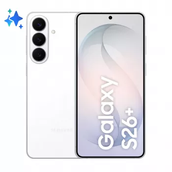 Samsung Galaxy S26+ 17 cm (6.7 colio) Dual SIM Android 16.0 5G USB Type-C 12 GB 256 GB 4900 mAh Baltas