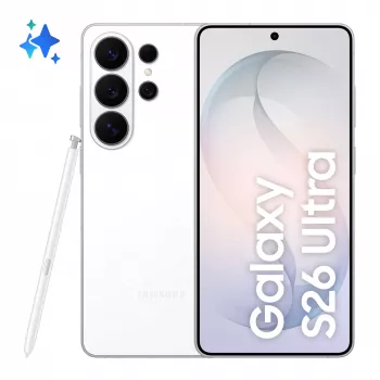 Samsung Galaxy S26 Ultra 17,5 cm (6,9 colio) Dual SIM Android 16.0 5G USB Type-C 12 GB 256 GB 5000 mAh Baltas
