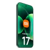 Išmanusis telefonas Xiaomi 17 — 6,3 colio (16 cm) ekranas, Snapdragon 8 Elite Gen 5, 12 GB RAM, 512 GB atminties, 6330 mAh, žalias