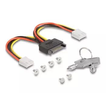 M.2 SSD narvelis DeLOCK 47070 metalinis, 3,5 inch lizdui, 100 mm plotis