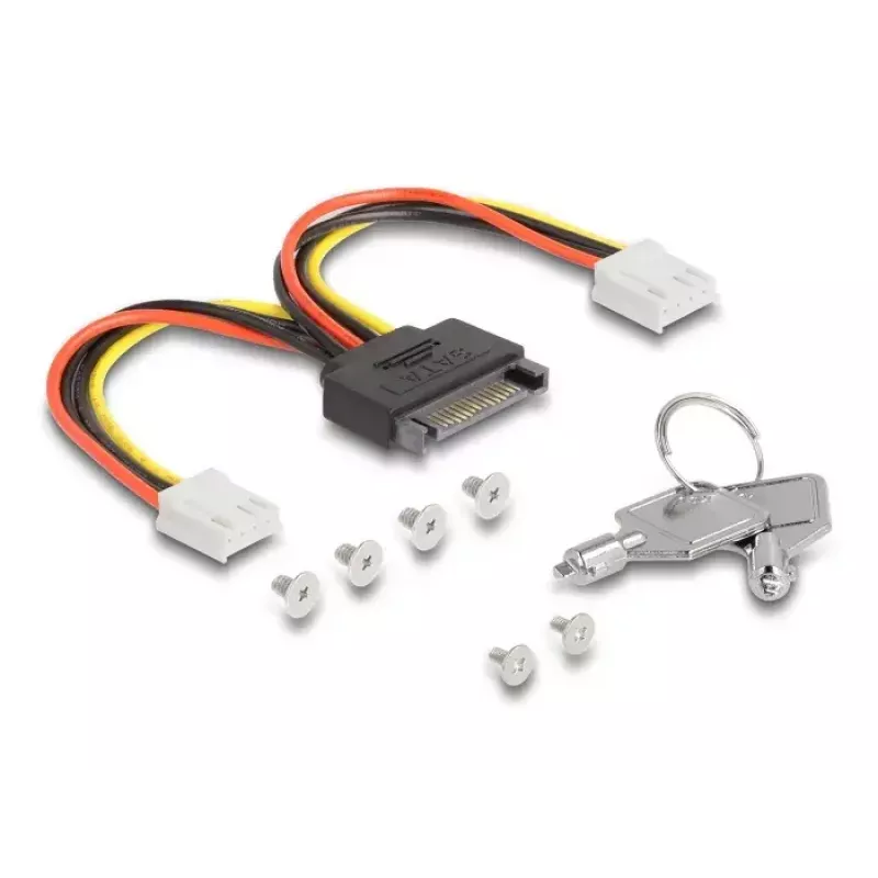 M.2 SSD narvelis DeLOCK 47070 metalinis, 3,5 inch lizdui, 100 mm plotis