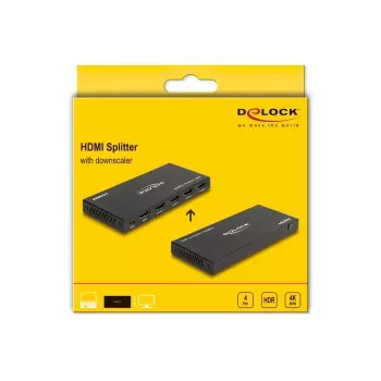 DeLOCK HDMI skirstytuvas 1x HDMI įėjimas į 4x HDMI išėjimai 4K 60 Hz