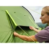 Palapinė COLEMAN Rocky Mountain 5 BlackOut Green/Grey – 2025 m. modelis, tunelinė šeimyninė palapinė 5 asmenims