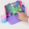 Gabby's Dollhouse Groovy Music Room su DJ Catnip figūrėle, 2 aksesuarais, 2 baldais ir 2 siuntomis, žaislai vaikams nuo 3 metų