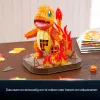 4D Build Pokémon Charmander 3D modelio rinkinys – Kanto pirmųjų partnerių kolekcija, 241 detalė, nuo 12 metų