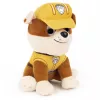 GUND PAW Patrol Rubble minkštas žaislas su statybininko uniforma, 15 cm