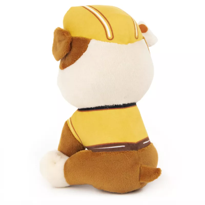 GUND PAW Patrol Rubble minkštas žaislas su statybininko uniforma, 15 cm