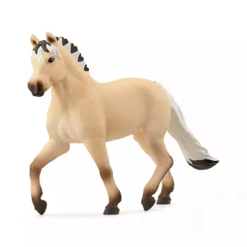 Žaislinė figūrėlė Schleich Norvegijos fiordų arklys kumelė 13980 ruda balta geltona