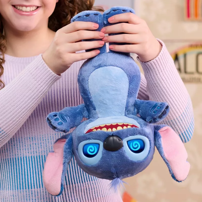 Just Play Disney Stitch – Many Moods Stitch, interaktyvi figūrėlė su garsu, 3+ m.