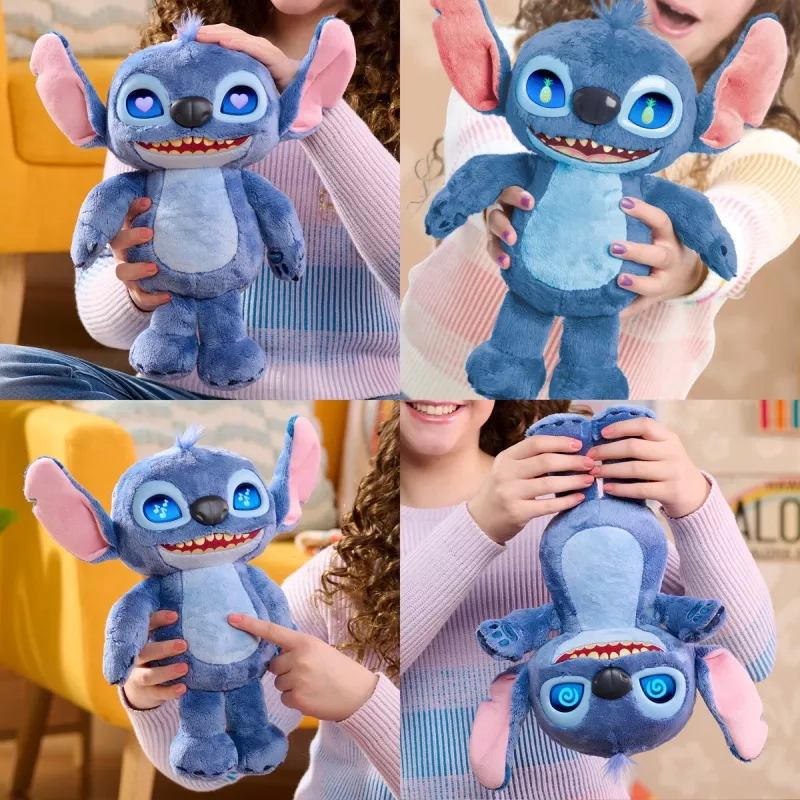 Just Play Disney Stitch – Many Moods Stitch, interaktyvi figūrėlė su garsu, 3+ m.
