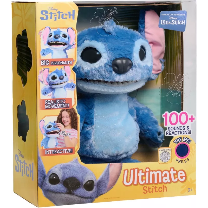 Just Play Disney Stitch - Ultimate Stitch interaktyvi figūrėlė