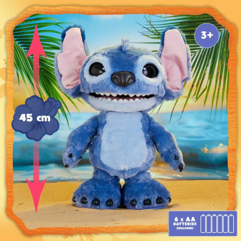 Just Play Disney Stitch - Ultimate Stitch interaktyvi figūrėlė