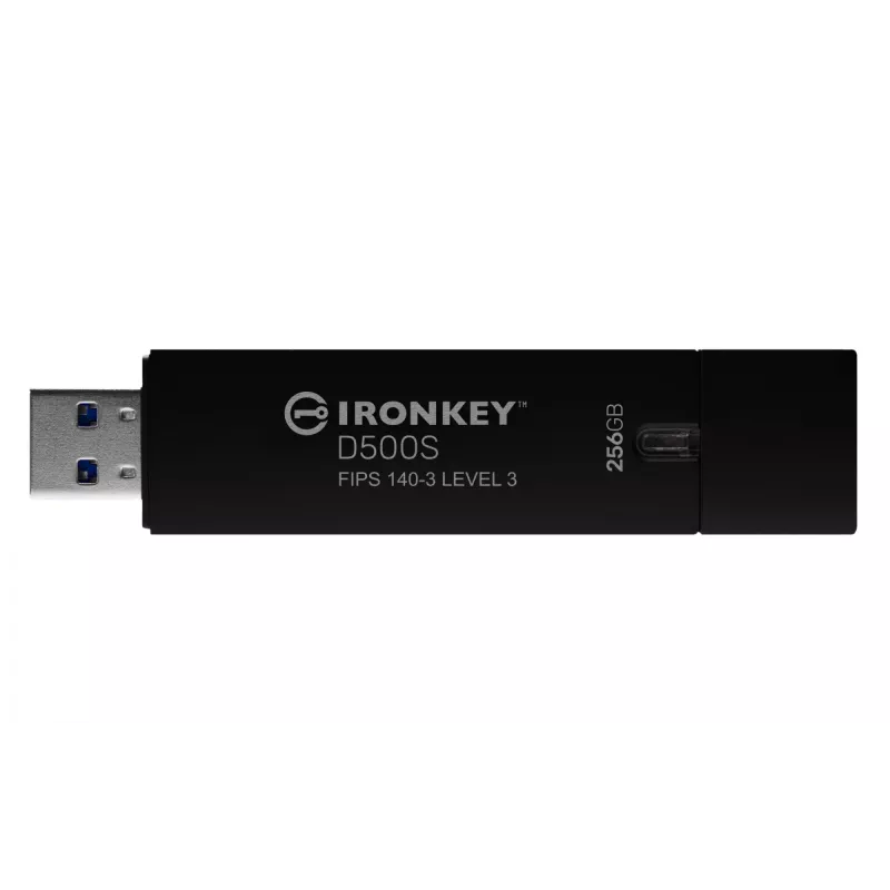 Kingston IronKey 256GB D500S FIPS 140-3 Lvl 3 AES-256