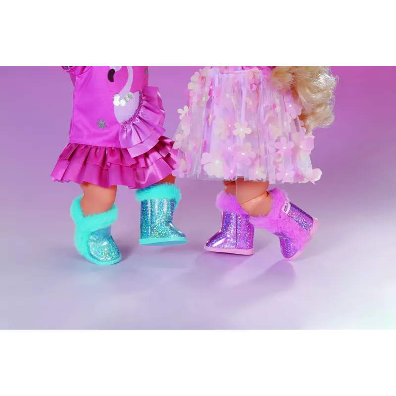 BABY born Glitter Boots 2 ass. 43 cm lėlės batai