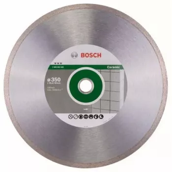Pjūklo diskas deimantinis Bosch 350 mm, 30 mm, minkštoms keraminėms sieninėms plytelėms, 1 vnt.