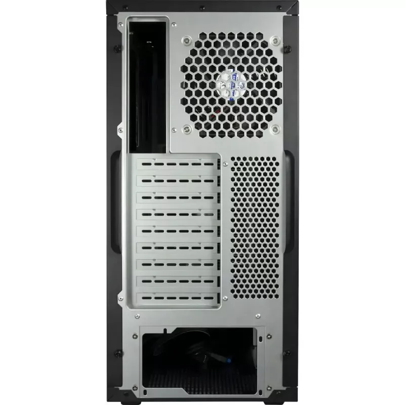 Korpusas INTER-TECH 88887382 Micro Tower juodas
