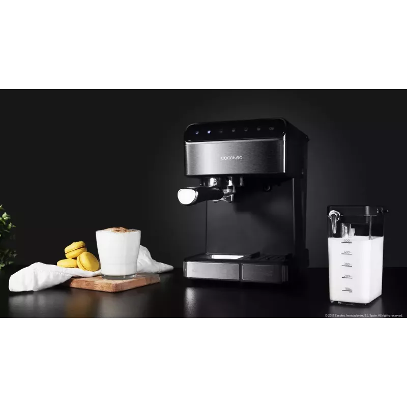 CECOTEC Power Instant-ccino 20 Touch pilnai automatinis espresso aparatas, 1.4 L, 2 puodeliai, 1350 W