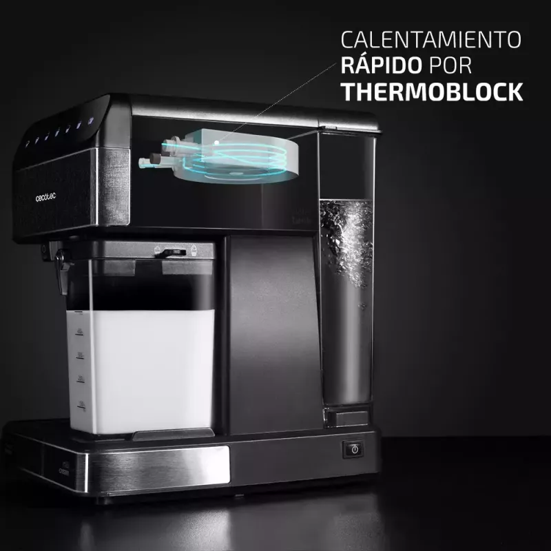 CECOTEC Power Instant-ccino 20 Touch pilnai automatinis espresso aparatas, 1.4 L, 2 puodeliai, 1350 W