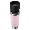 Kelioninis puodelis EMSA Travel Mug Waves Grande 500 ml rožinis, nerūdijantis plienas