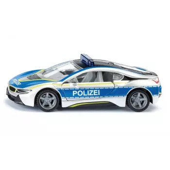 Siku BMW i8 Policija policijos automobilio modelis Surinktas 1:50