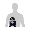4D Build Star Wars R2-D2 Kartoninis Modelio Rinkinys 201 Detalė