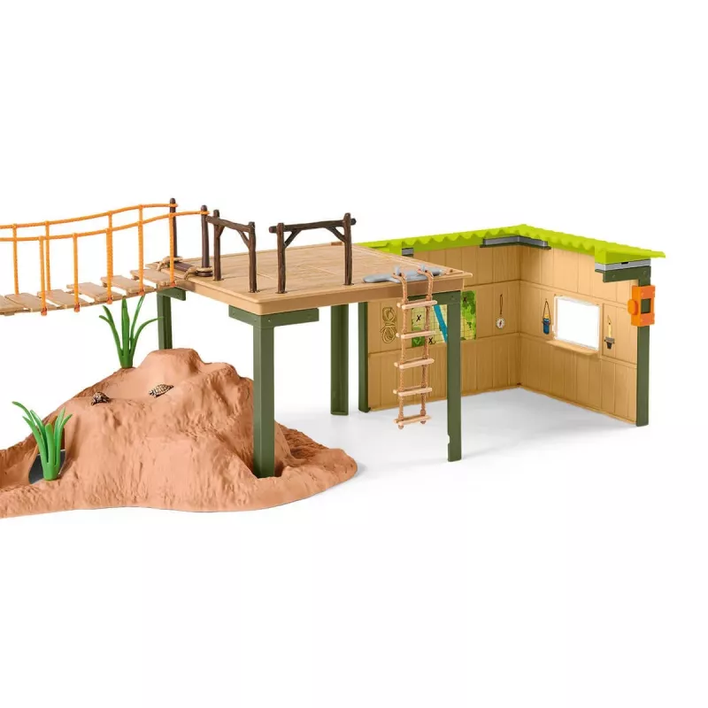 Schleich WILD LIFE Ranger Adventure Station žaislų rinkinys, įvairiaspalvis, 3-8 m.