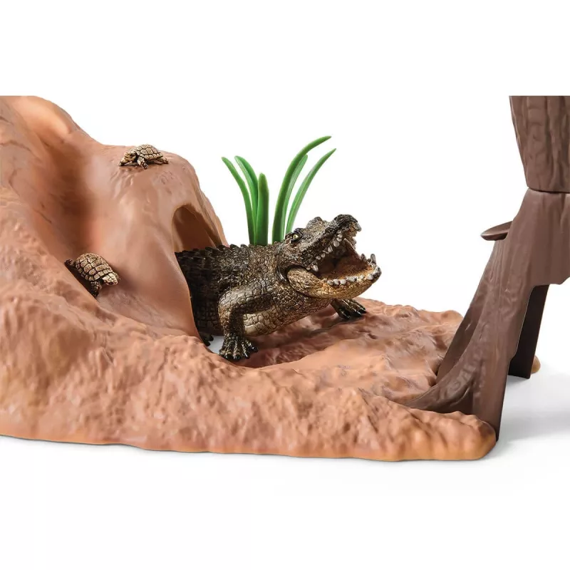 Schleich WILD LIFE Ranger Adventure Station žaislų rinkinys, įvairiaspalvis, 3-8 m.