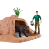 Schleich WILD LIFE Ranger Adventure Station žaislų rinkinys, įvairiaspalvis, 3-8 m.