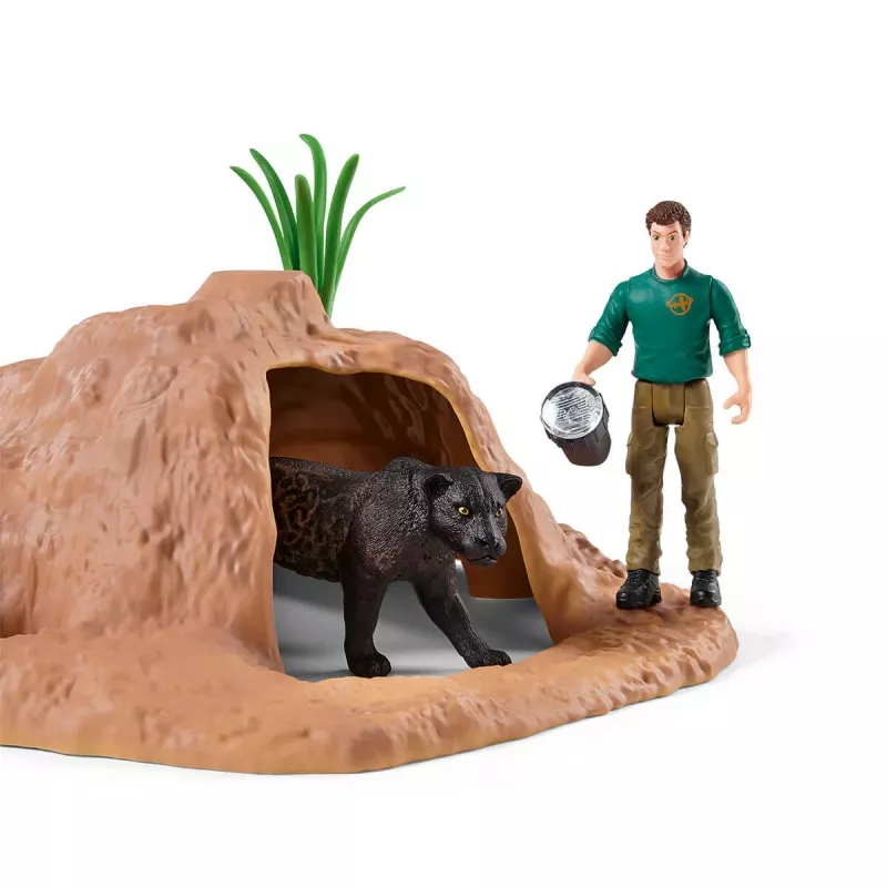 Schleich WILD LIFE Ranger Adventure Station žaislų rinkinys, įvairiaspalvis, 3-8 m.
