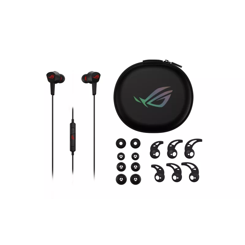 ASUS ROG Cetra Core II ausinės žaidimams, laidinės, į ausis, juodos