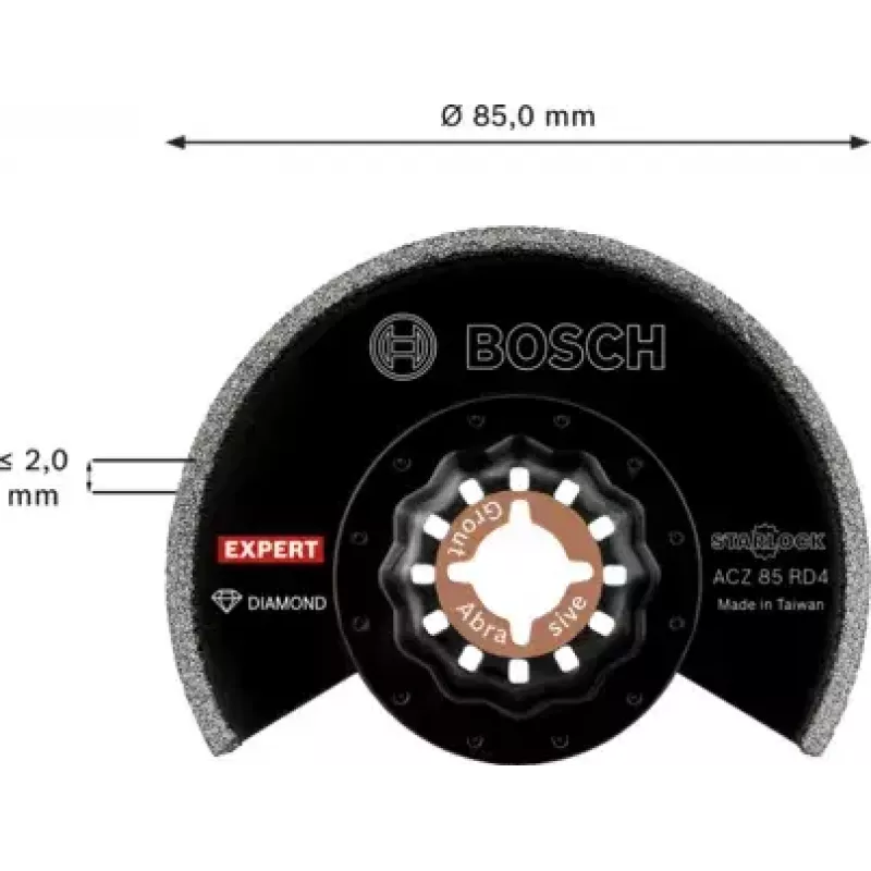 Bosch 2 608 900 035 segmentinis pjovimo diskas daugiafunkciniam įrankiui