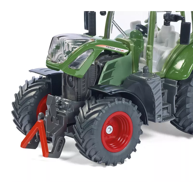 Žaislinė transporto priemonė ir žaidimo takelis Siku 3285 – mechaninis žaidimų traktorius su takeliu