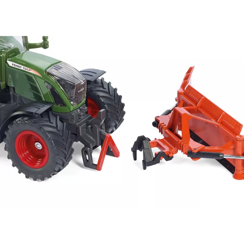 Žaislinė transporto priemonė ir žaidimo takelis Siku 3285 – mechaninis žaidimų traktorius su takeliu
