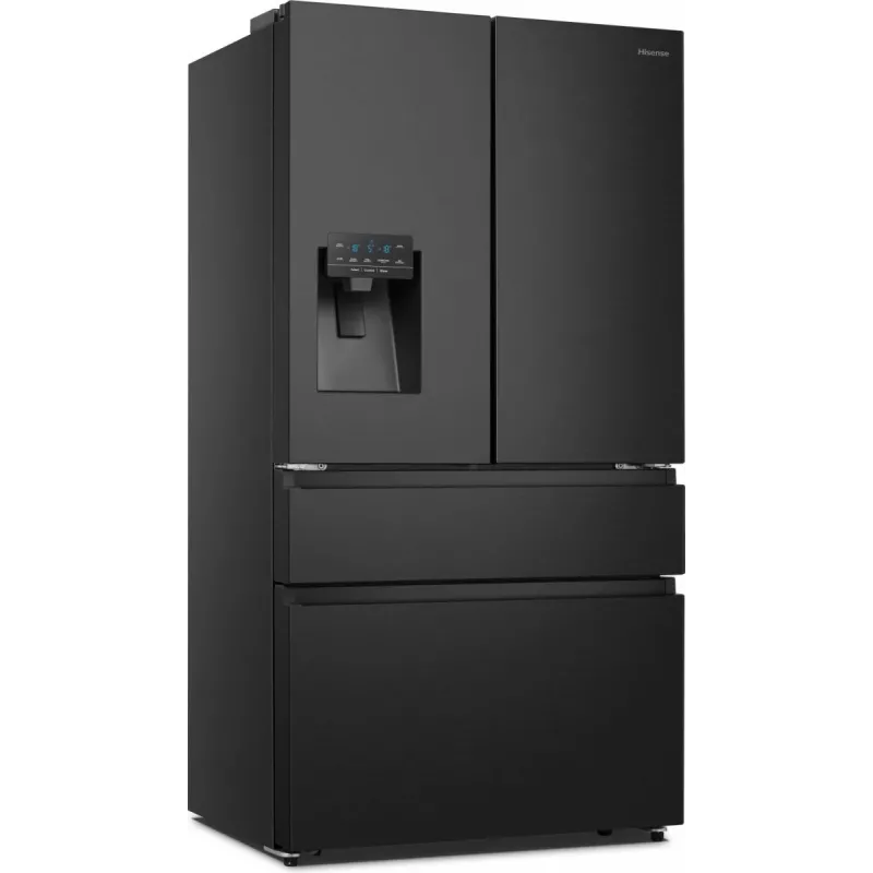 Hisense RF728N4SBFE šaldytuvas su šaldikliu French door 560 L Juodas