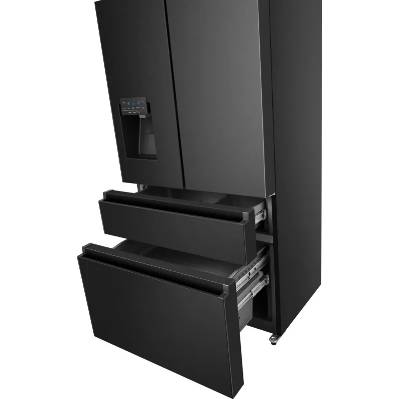 Hisense RF728N4SBFE šaldytuvas su šaldikliu French door 560 L Juodas