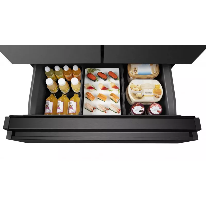 Hisense RF728N4SBFE šaldytuvas su šaldikliu French door 560 L Juodas